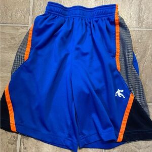 Blue and Orange And1 Kid’s Athletic Shorts